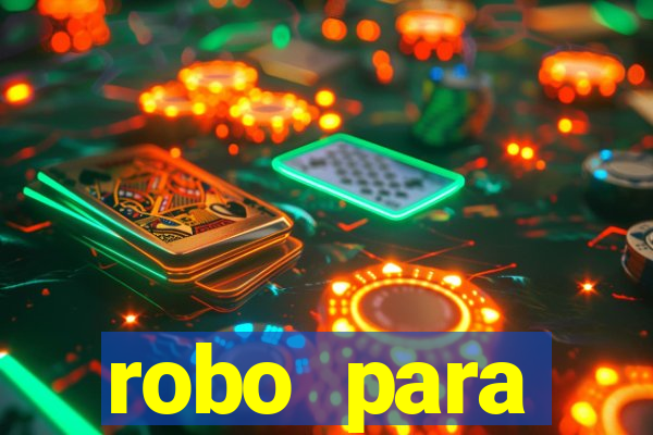 robo para plataforma de jogos